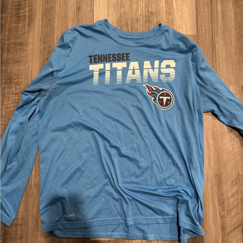 Nike Blue Tennessee Titans Long Sleeve Tee